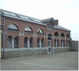 façade de la bibliothèque de Beyne centre