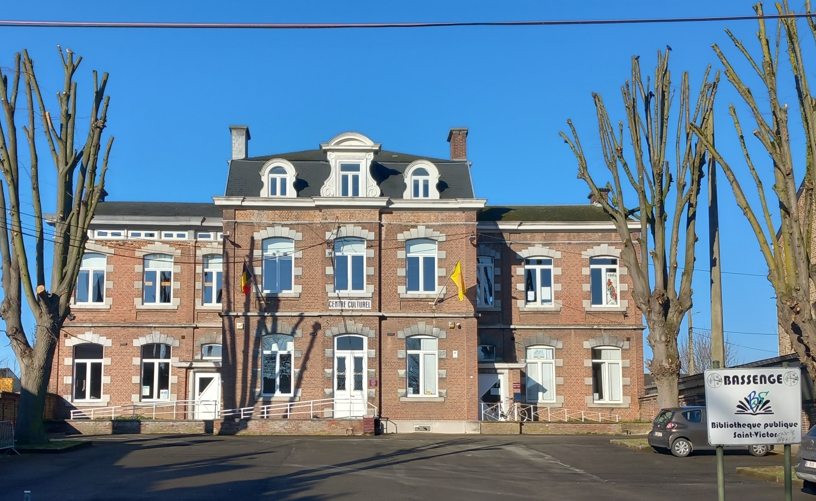 façade bibliothèque Saint Victor