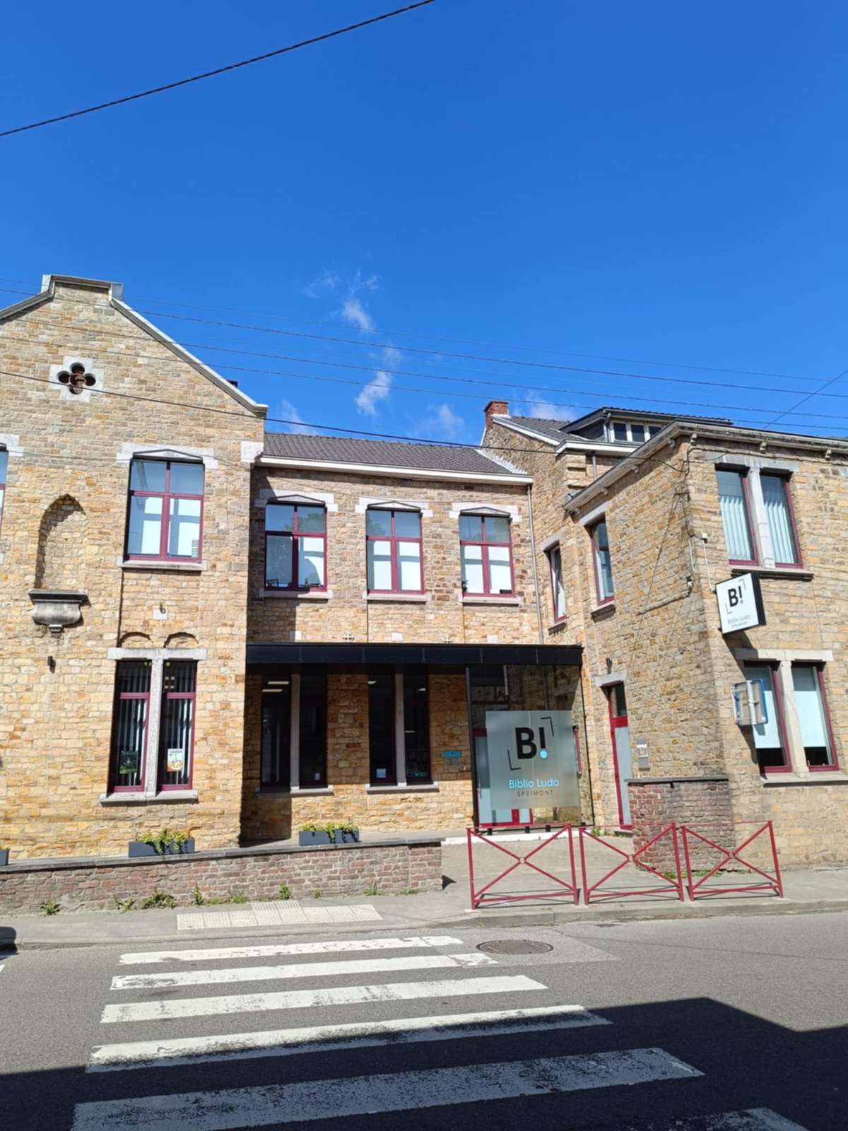 façade bibliothèque Sprimont