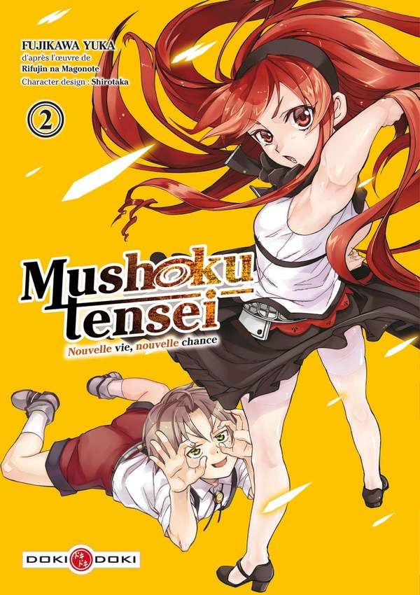 Manga Isekai cover nouvelle vie, nouvelle chance