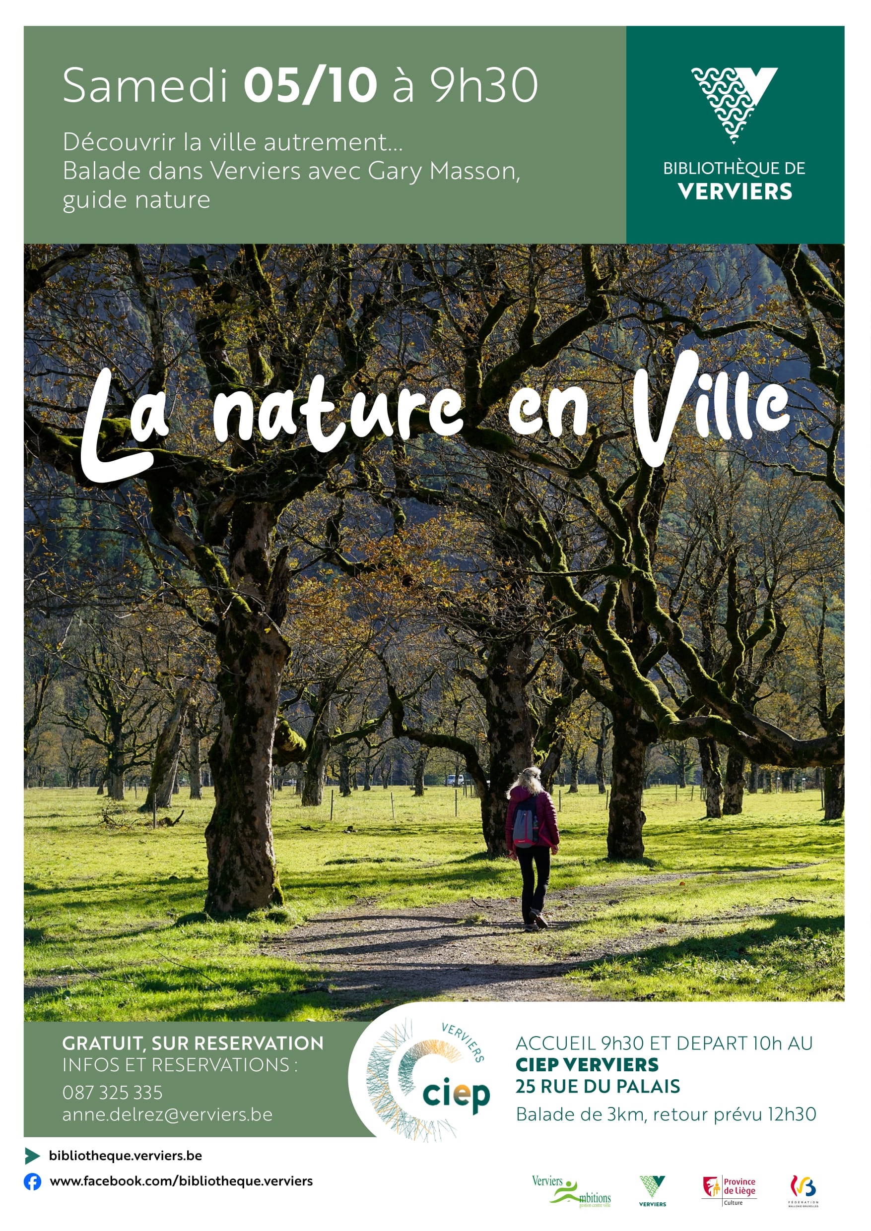 affiche nature en ville