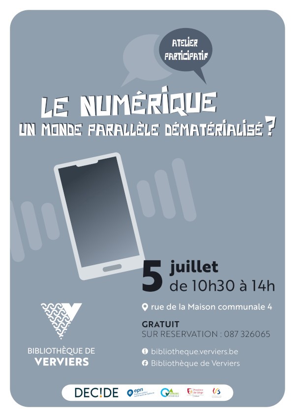 flyers Un monde parallèle dématérialisé