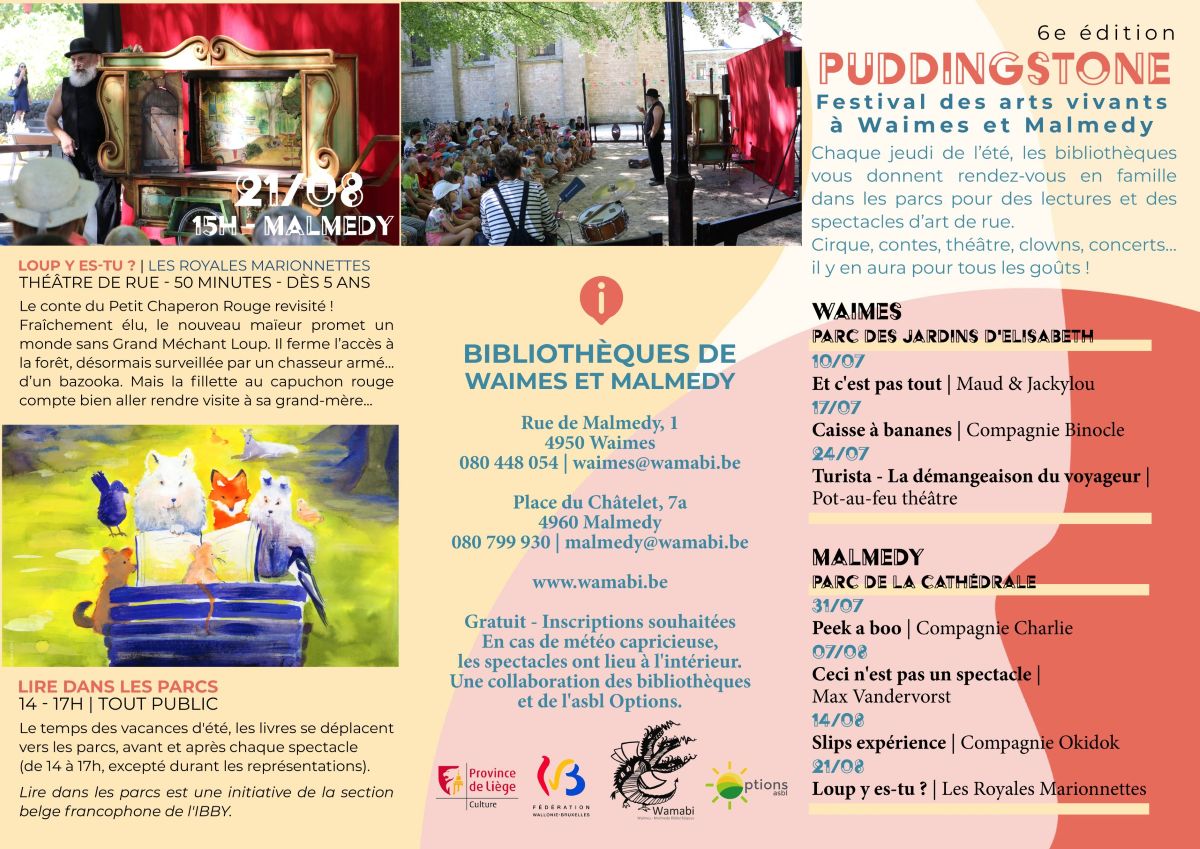 Puddingstone le Festival des arts vivants
